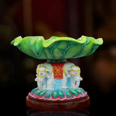 Chậu Tắm Phật Liên Hoa Tứ Tượng, Chất Liệu Composite