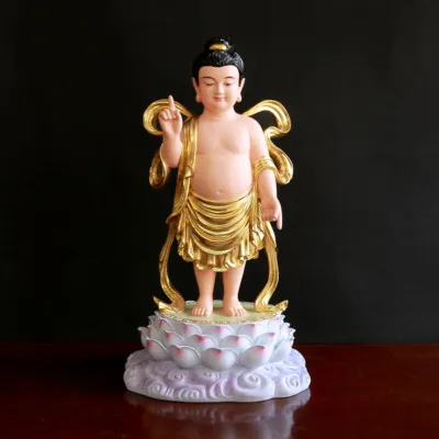 Tượng Phật Đản Sanh nhỏ composite