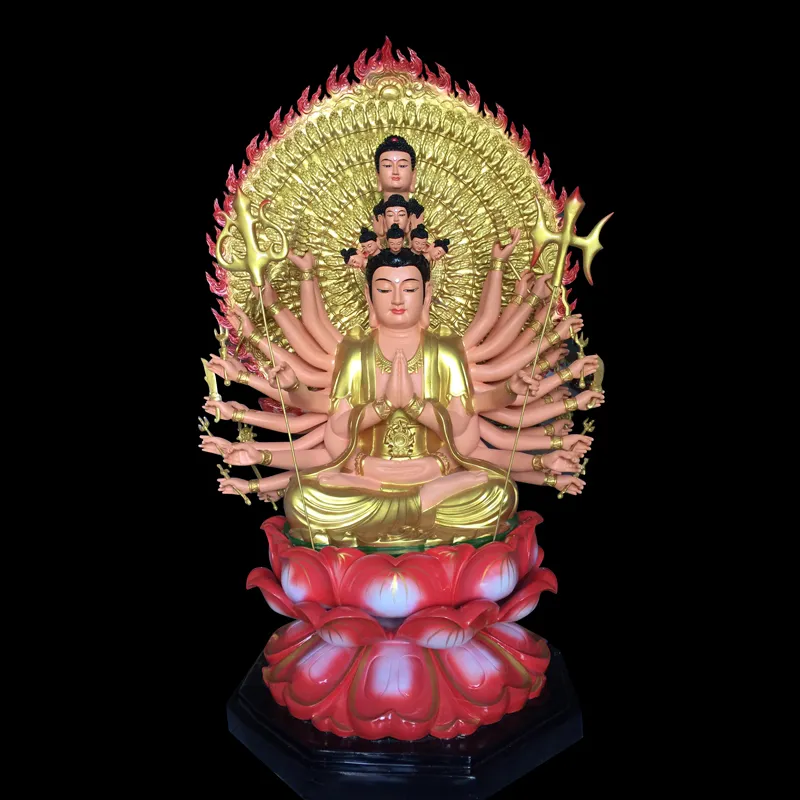 Tượng Ngài Thiên Thủ Thiên Nhãn Composite Cao 96cm