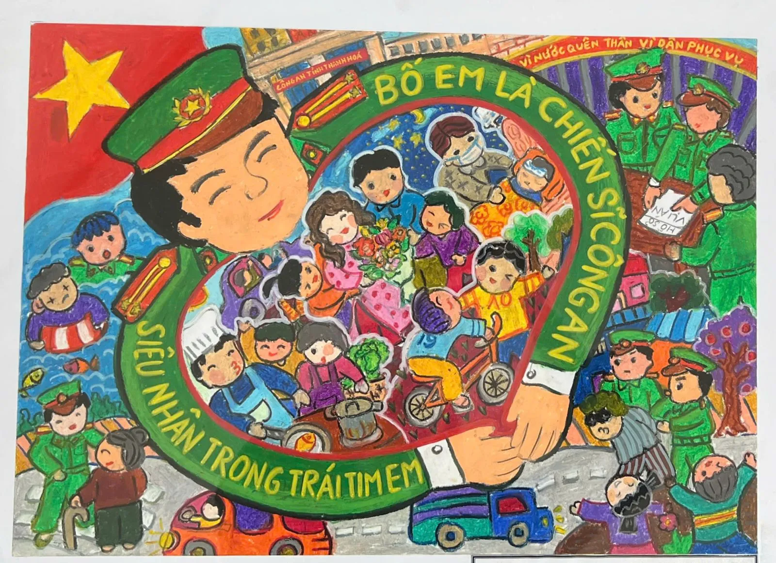 Tác phẩm đạt giải cao với nội dung giáo dục ý thức giao thông cho cộng đồng