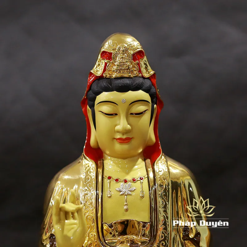 Đường nét sắc sảo của tượng đồng mạ vàng Đài Loan