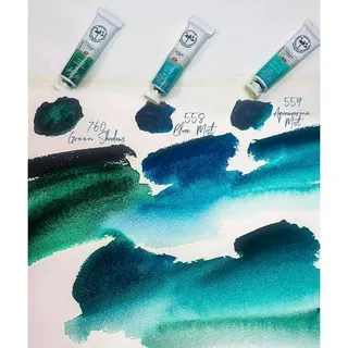 Giao diện chọn lựa các mã màu nước White Nights lẻ để họa sĩ dễ dàng bổ sung vào bộ sưu tập