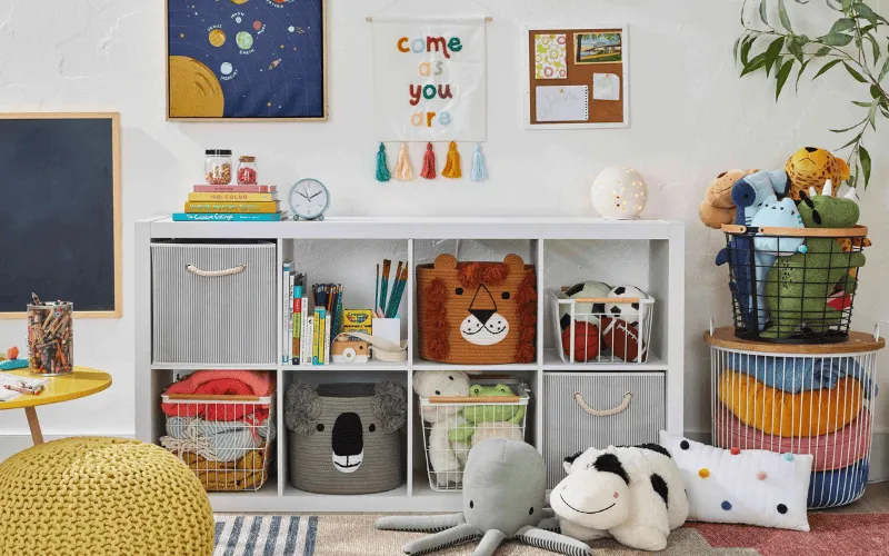 Giải pháp lưu trữ thông minh cho phòng trẻ
