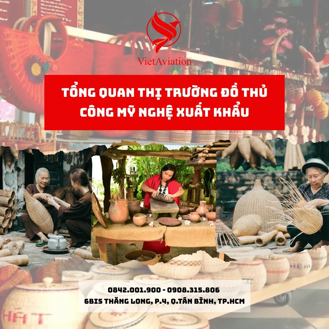 Bản đồ thị trường xuất khẩu thủ công mỹ nghệ Việt Nam năm 2026