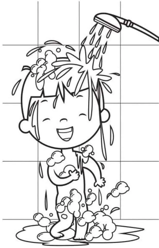 Bé học cách phối màu đơn giản trong tranh tô màu cảnh mùa hè