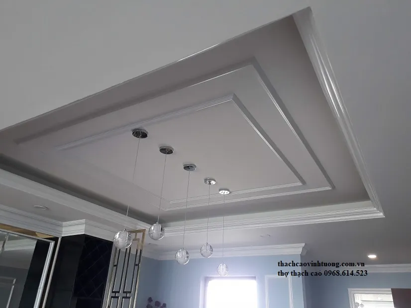 Hoàn thiện thi công trần thạch cao thẩm mỹ cho Workshop