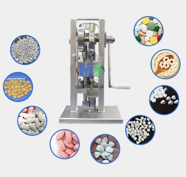 Máy dập viên nén thủ công TDP-0 chuyên dụng để tạo hình vật liệu và dược liệu nghệ thuật