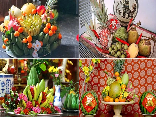 Trang trí mâm ngũ quả cho bàn thờ Ông Địa thêm đẹp mắt và ý nghĩa
