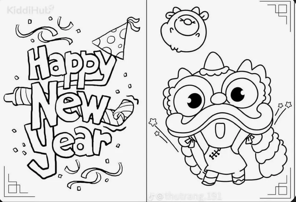 Tranh tô màu tuần lộc Rudolph với mũi đỏ