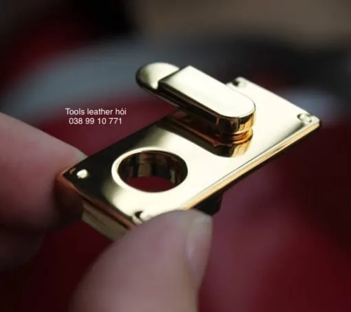 Bộ khóa xoay túi xách mạ vàng sang trọng