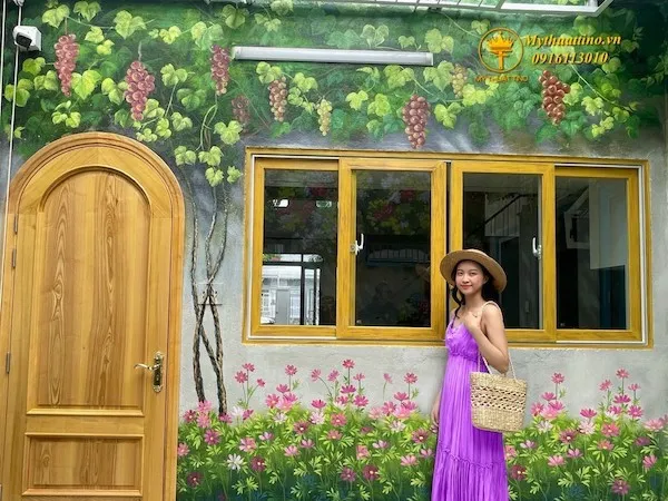 Tranh tường 3D ấn tượng