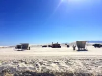 Vẻ đẹp từ thiên nhiên của cát trắng và thạch cao nguyên bản