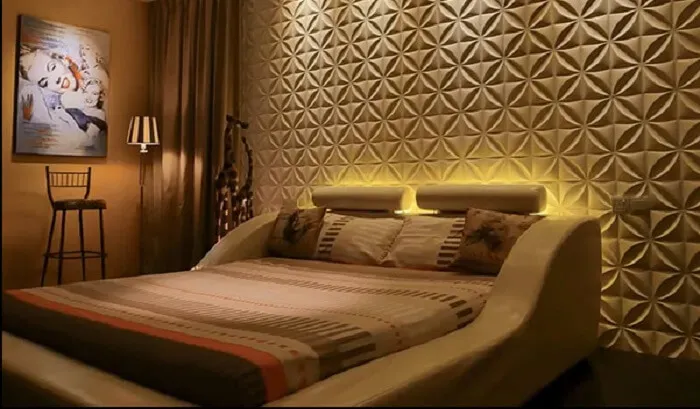 Phối màu xốp dán tường sang trọng