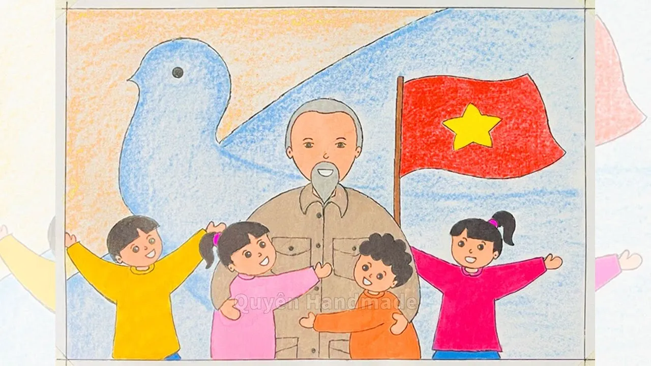 Ý nghĩa của vẽ tranh Bác Hồ với thiếu nhi