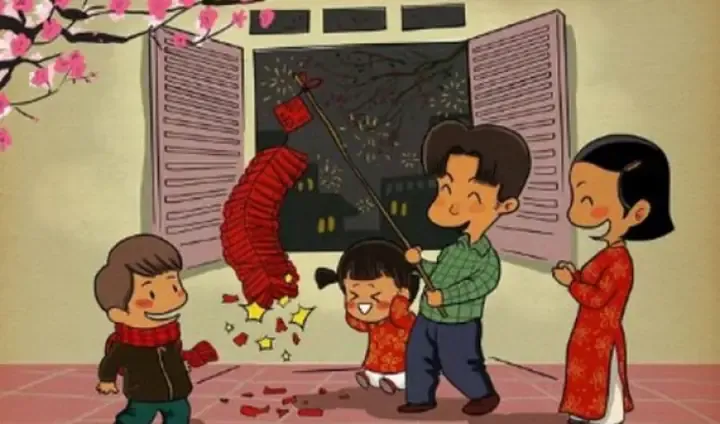 Bé đang tỉ mỉ hoàn thiện từng chi tiết cuối cùng cho bức tranh của mình