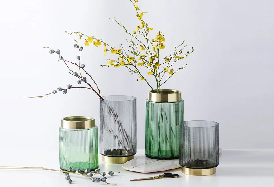 Mẫu bình hoa gốm sứ đẹp hình trụ cơ bản dễ sử dụng