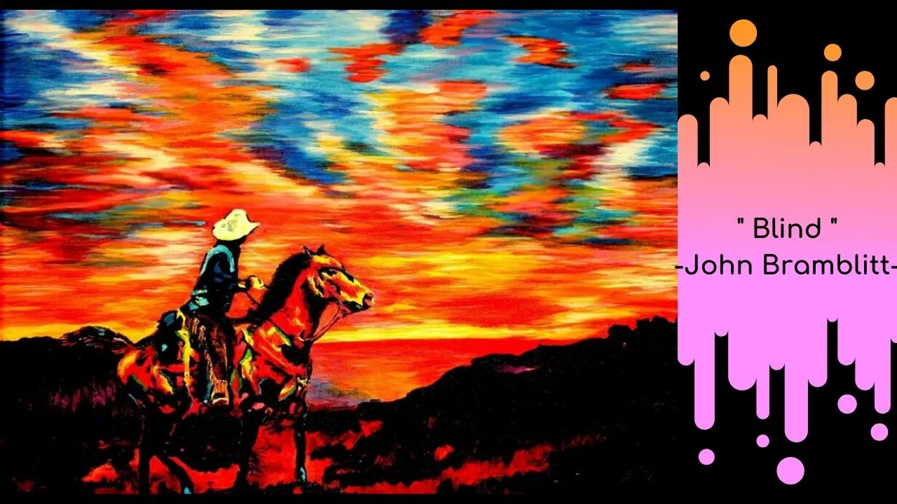 Tác phẩm Blind của nghệ sĩ khiếm thị John Bramblitt thể hiện khả năng cảm nhận màu sắc bậc thầy