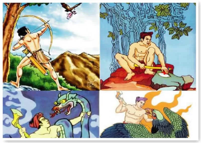 Bộ sưu tập các bức tranh minh họa tiêu biểu cho thấy sự sáng tạo không giới hạn của học sinh lớp 8