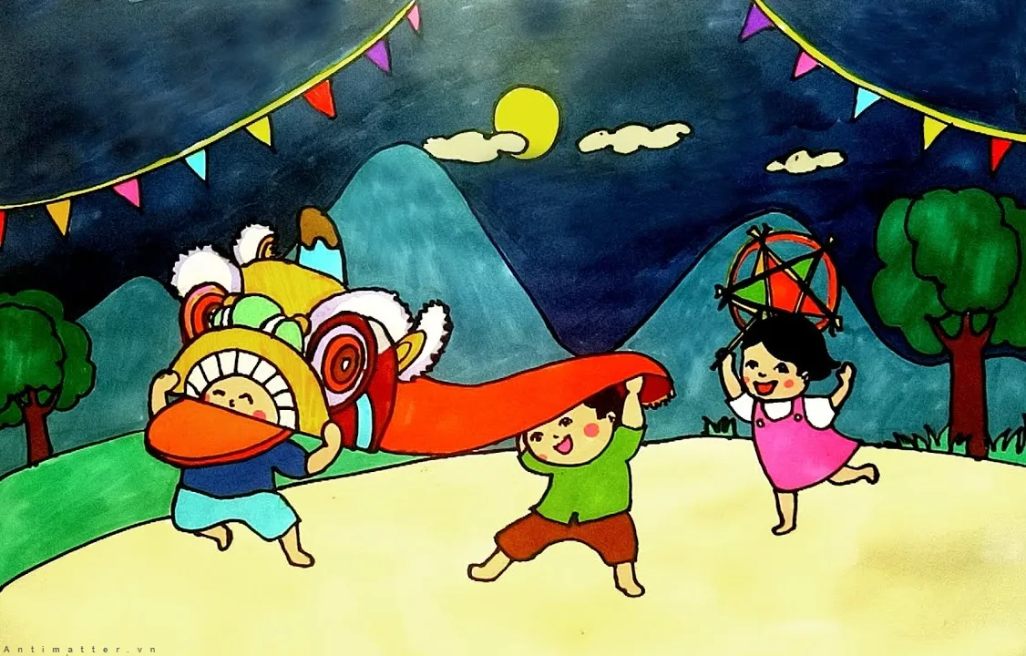 Bộ sưu tập tranh vẽ trung thu đẹp dành cho người mới bắt đầu