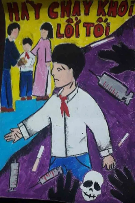 Bộ sưu tập tranh vẽ về phòng chống ma túy đẹp và ấn tượng