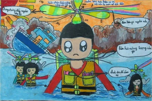 Bức tranh ý tưởng trẻ thơ