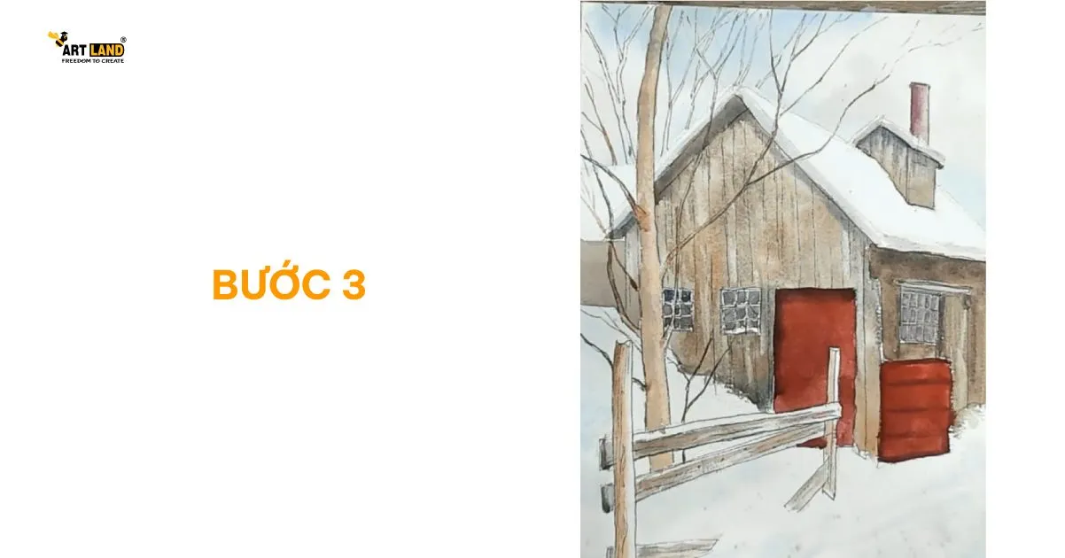 Bước 3: Thực hiện kỹ thuật loang màu chuyên sâu (Nguồn: Lưu Vũ Minh)