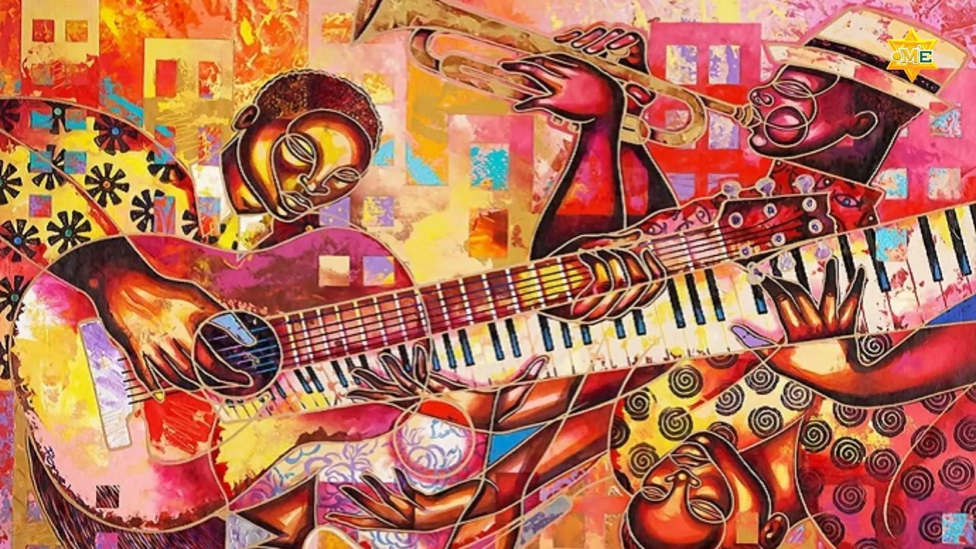 Các bức tranh vẽ theo nhạc giúp chuyển hóa âm thanh thành những hình ảnh đầy cảm xúc