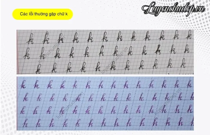 Những lỗi sai về tỷ lệ nét khuyết và bụng nhọn thường gặp ở trẻ