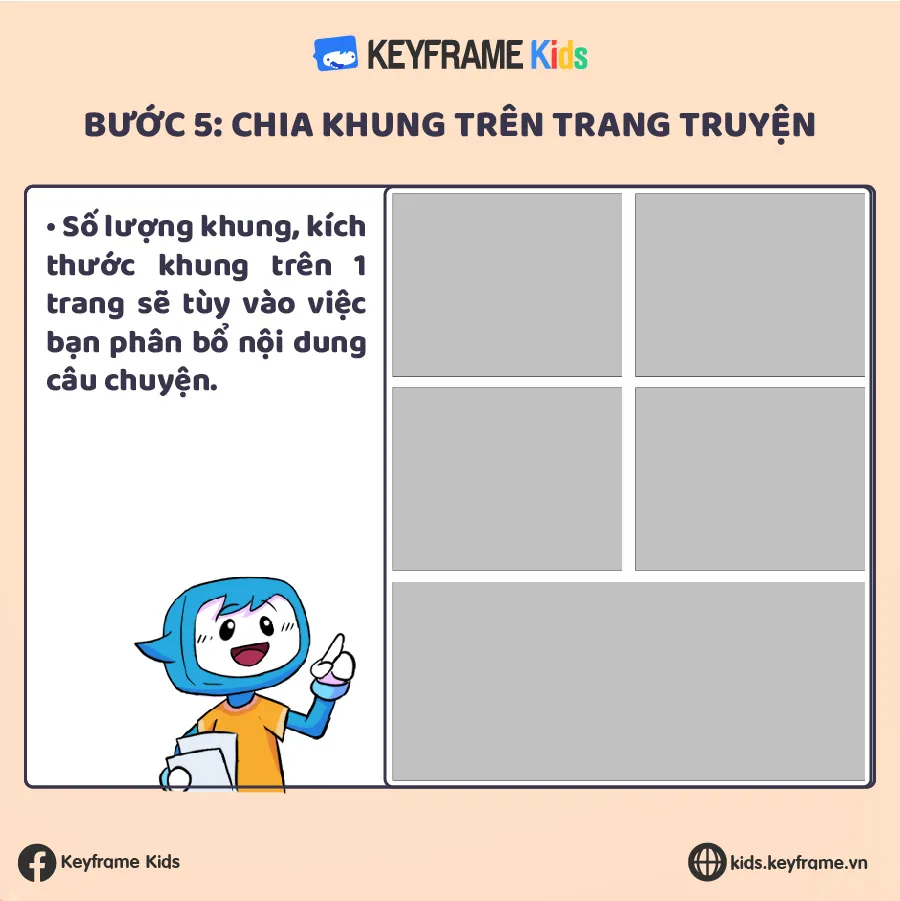 Cách chia khung và bố cục trang truyện tranh