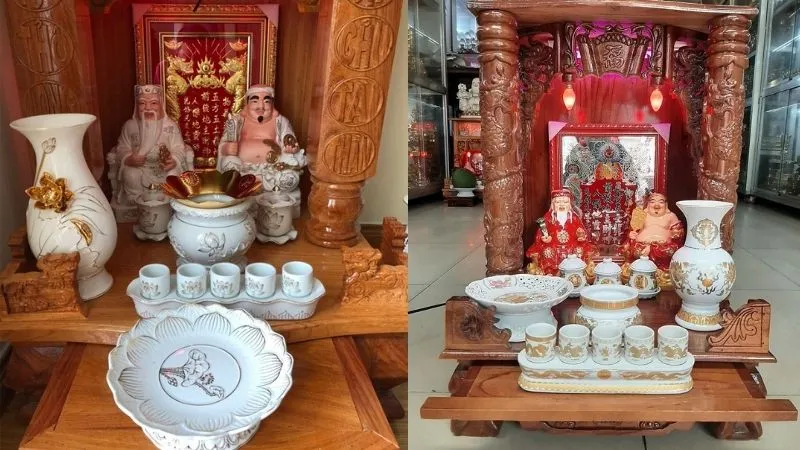 Sơ đồ vị trí Thần Tài và Ông Địa đúng chuẩn phong thủy