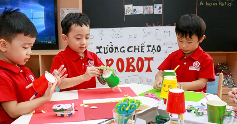 Đồ chơi steam sẽ giúp trẻ phát triển tư duy tốt hơn (Ảnh: Sưu tầm internet)