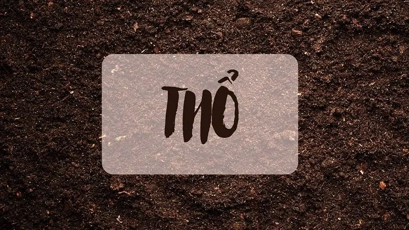 Mệnh Thổ tượng trưng cho đất, thổ nhưỡng