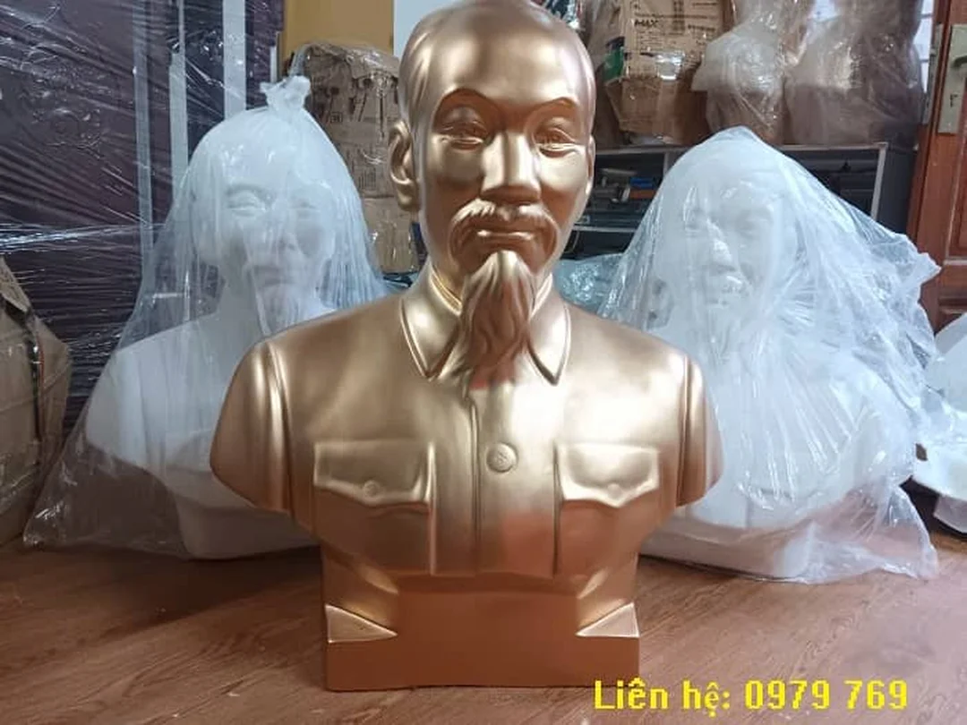 cách pha màu bạc trên tượng thạch cao bằng acrylic