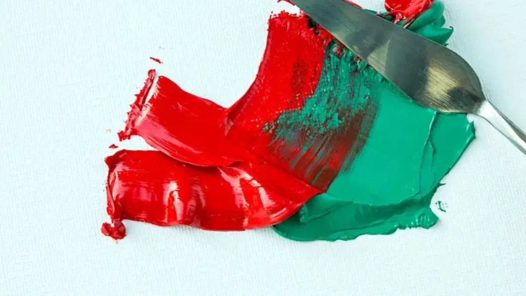 Cách pha màu đỏ gốc và các biến thể đỏ trên bảng màu