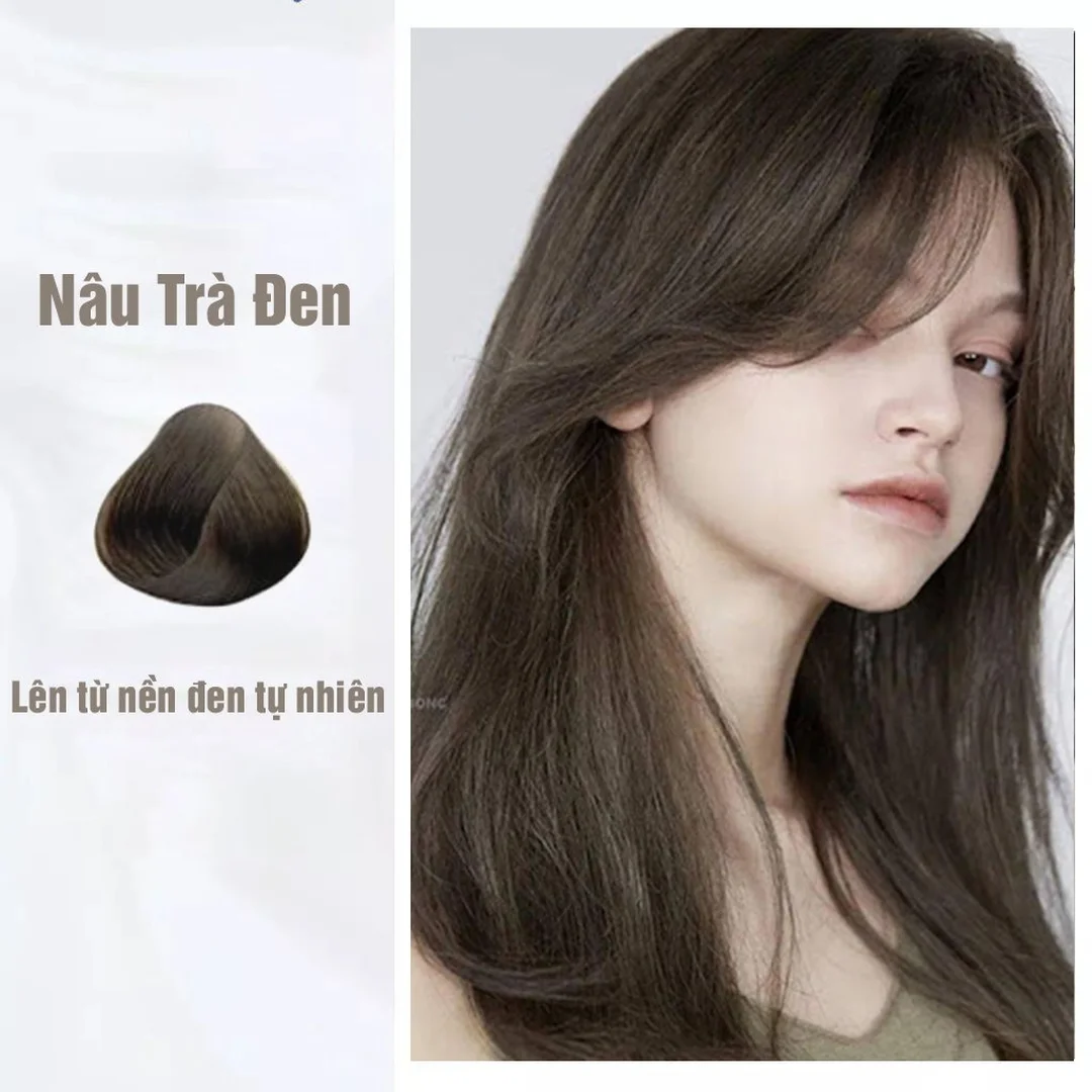 cách pha màu nâu vàng với tuýp màu nâu vàng tham khảo