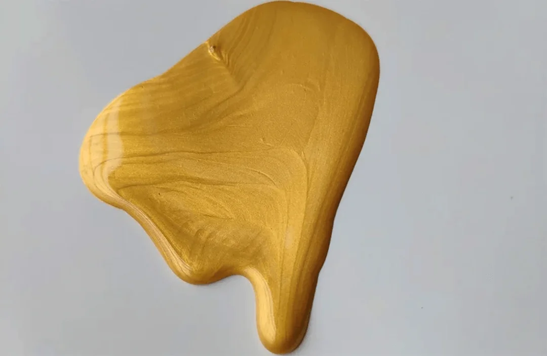 cách pha màu vàng gold cho tượng thạch cao hút màu