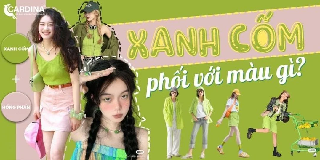cách pha màu xanh cốm tránh bị xỉn màu trên tượng