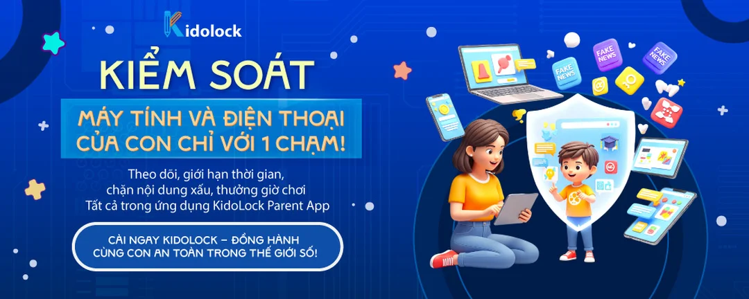 cách pha màu xanh da trời với ảnh minh họa giao diện tông xanh