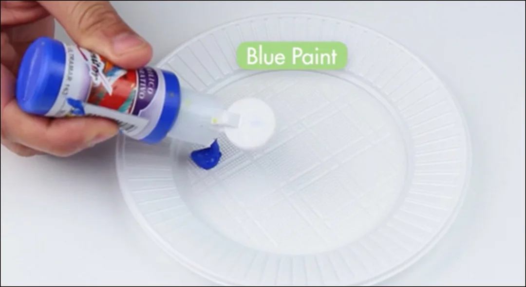 cách pha màu xanh dương đậm để tô tượng thạch cao