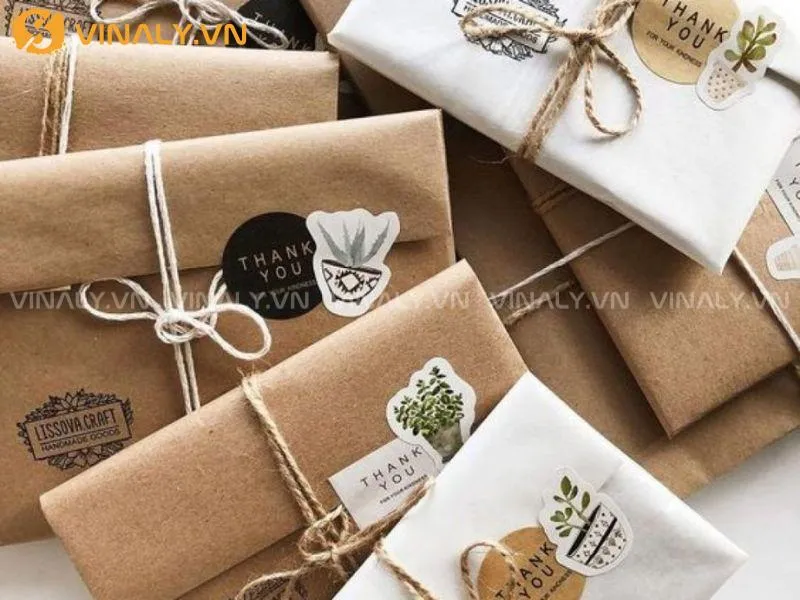 Phong cách trang trí hộp quà Vintage cổ điển