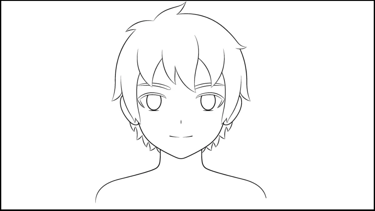 Vẽ tóc nam theo từng lớp tạo độ dày và tự nhiên