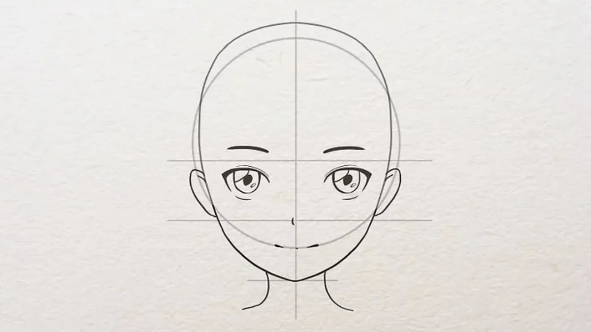 Chi tiết cách vẽ mắt long lanh và chân mày cho nhân vật nữ