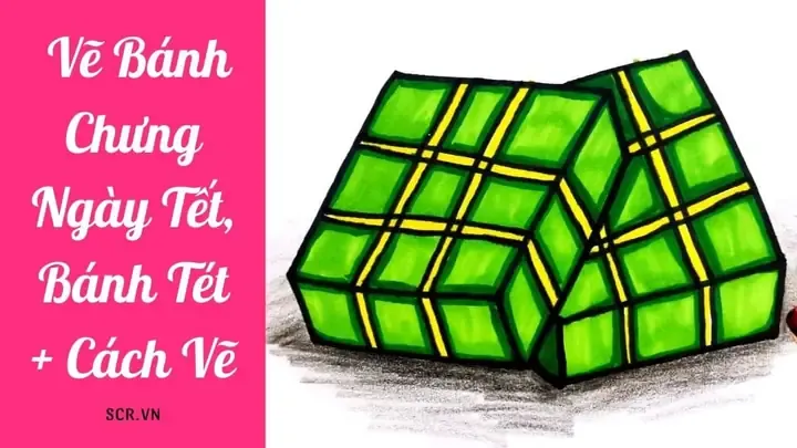 Cách vẽ tranh đề tài gia đình ngày Tết đơn giản và đẹp mắt