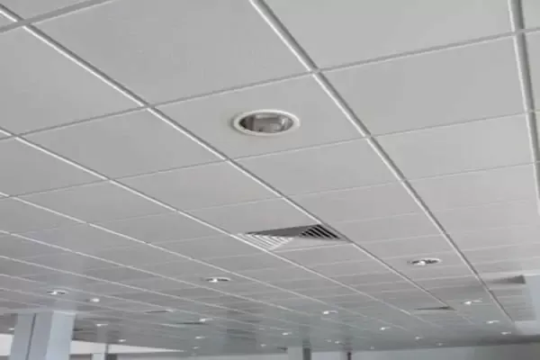 Chi tiết hệ thống khung xương lộ trong kết cấu trần thạch cao nổi