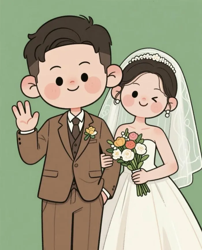 chibi đôi bên nhau