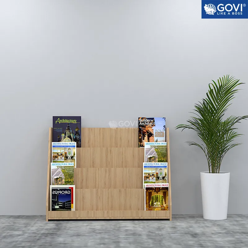 Mẫu kệ sách CL90-06 với thiết kế hiện đại phù hợp cho nhiều không gian sống khác nhau