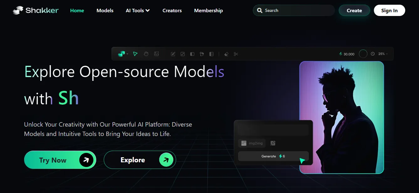 Công nghệ tạo ảnh từ văn bản chi tiết với công cụ Shakker