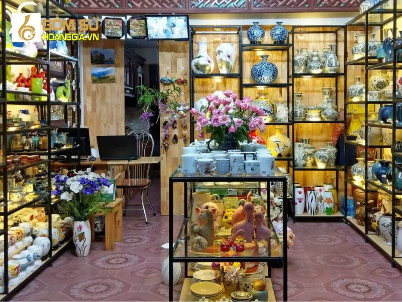 Cửa hàng gốm sứ Bát Tràng tại Cần Thơ chuyên cung cấp đồ gia dụng cao cấp