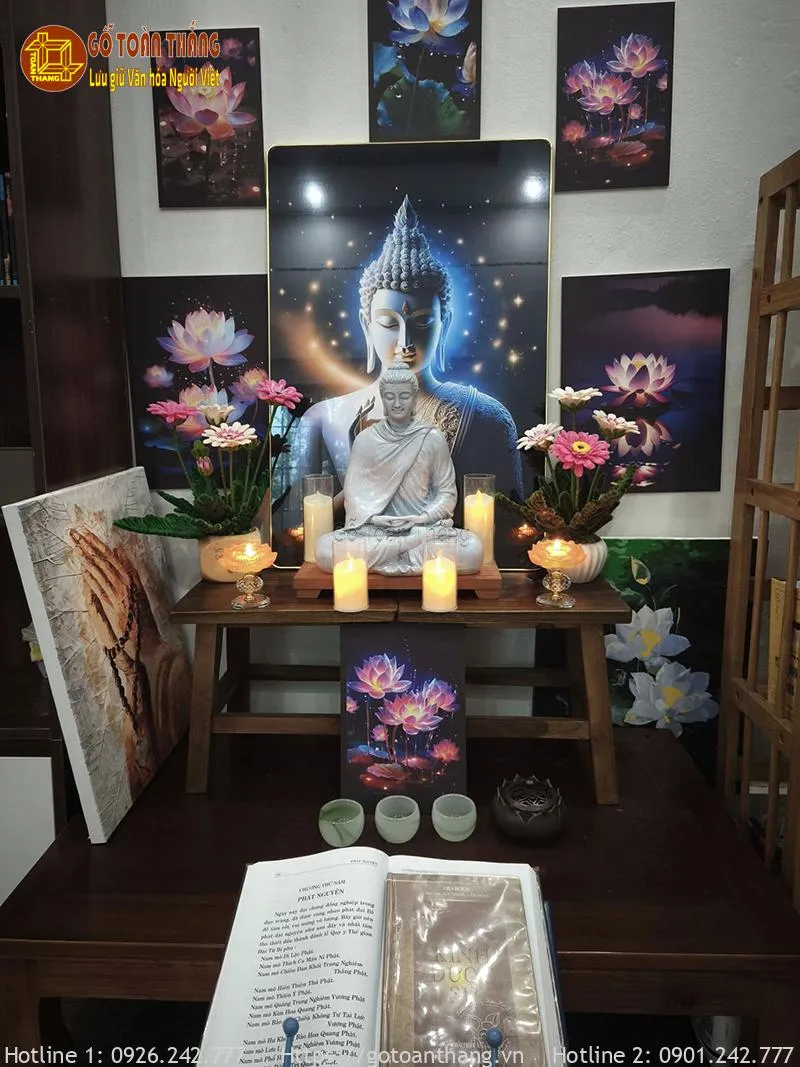 Khai quang điểm nhãn cho tượng Phật là việc làm bắt buộc