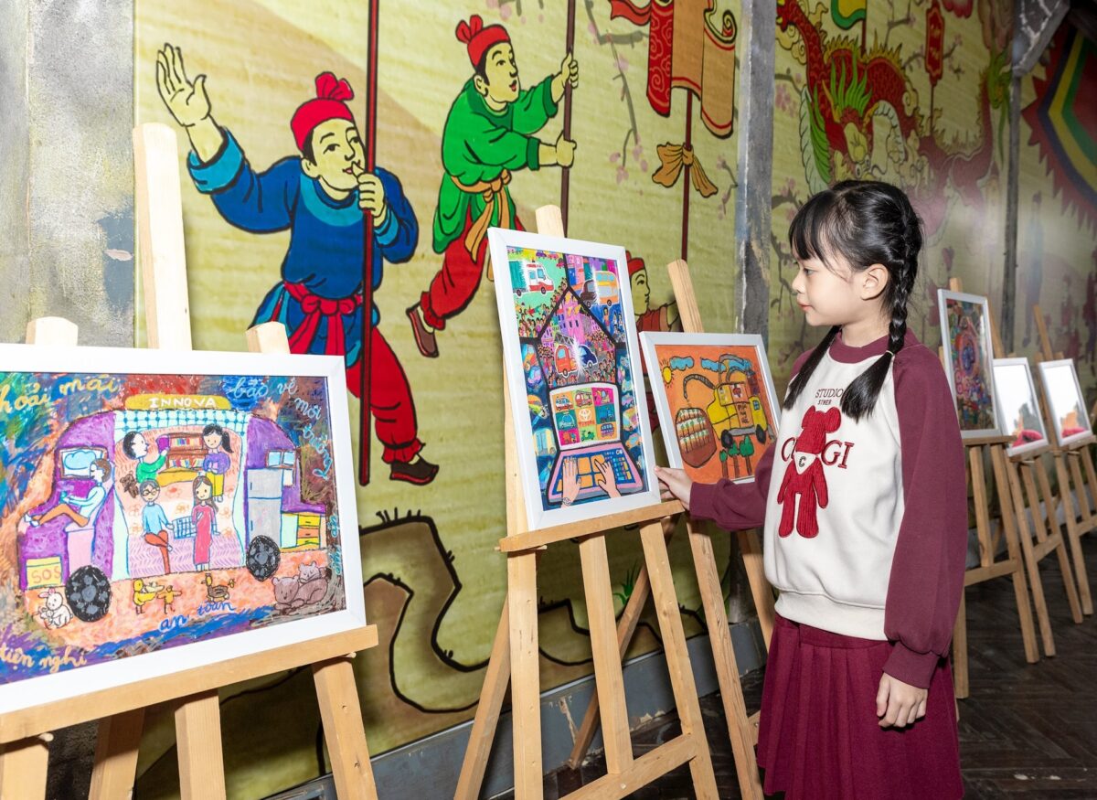 Tranh Vẽ Ô Tô: Cuộc Thi Quốc Tế Toyota "Chiếc Ô Tô Mơ Ước" Lần Thứ 12 Tại Bình Dương